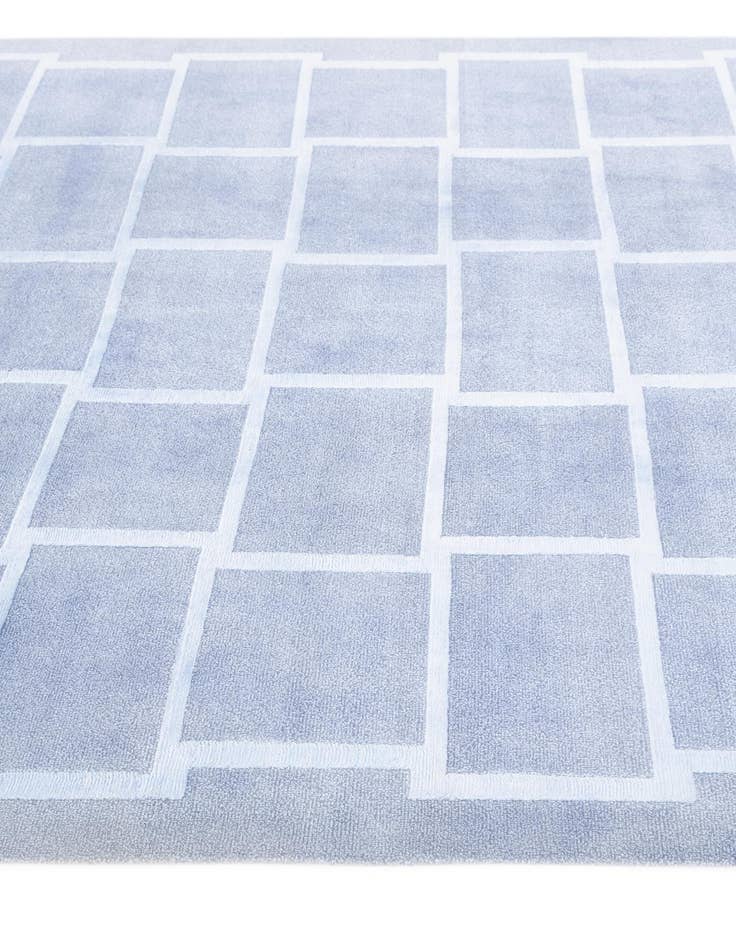 Detail image of  5' 9 x 8'  Hand Knotted Darya Wool Rug