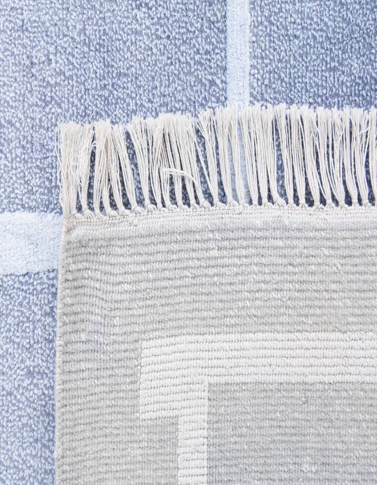 Detail image of  5' 9 x 8'  Hand Knotted Darya Wool Rug