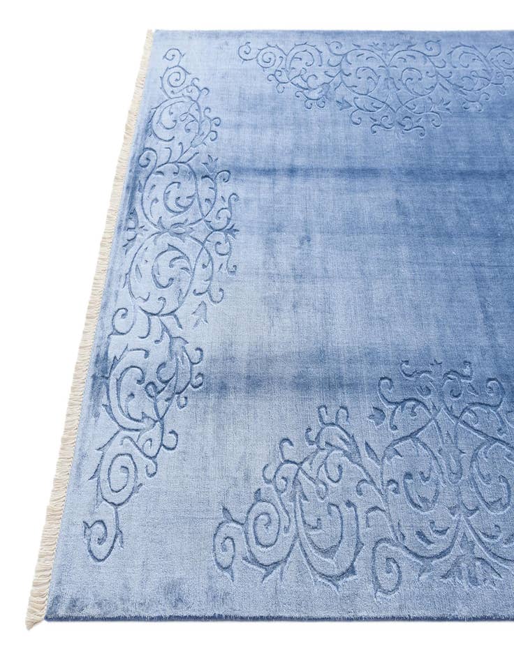 Detail image of  5' 7 x 7' 11  Hand Knotted Darya Wool Rug