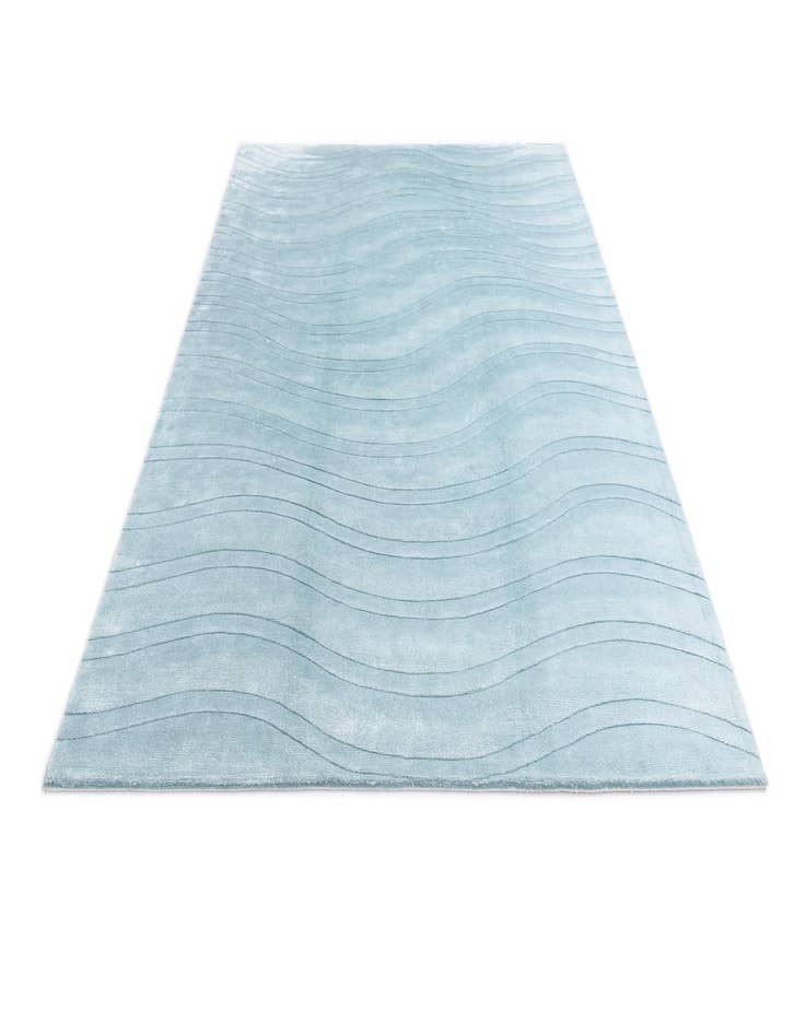 Detail image of  6' 7 x 9' 8  Hand Knotted Darya Wool Rug