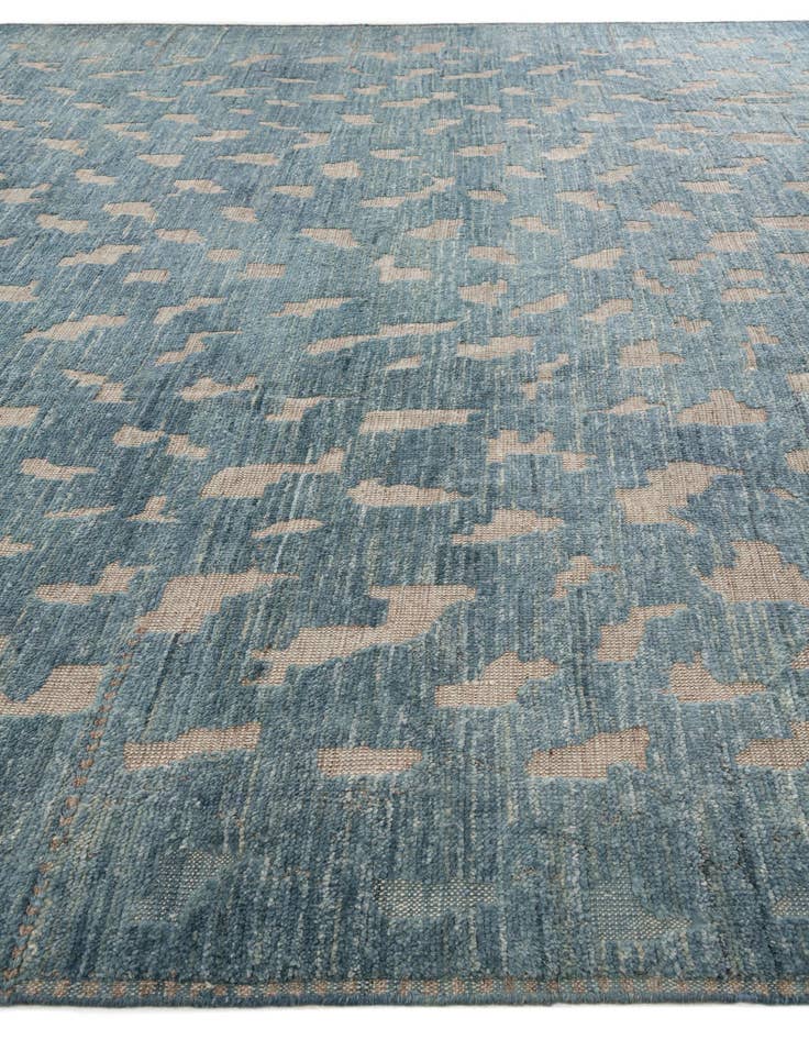 Detail image of  12' 8 x 14' 2  Hand Knotted Darya Wool Rug