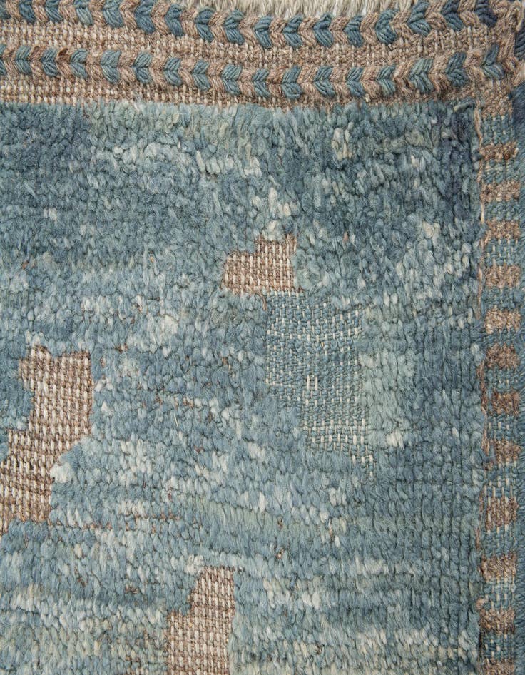 Detail image of  12' 8 x 14' 2  Hand Knotted Darya Wool Rug