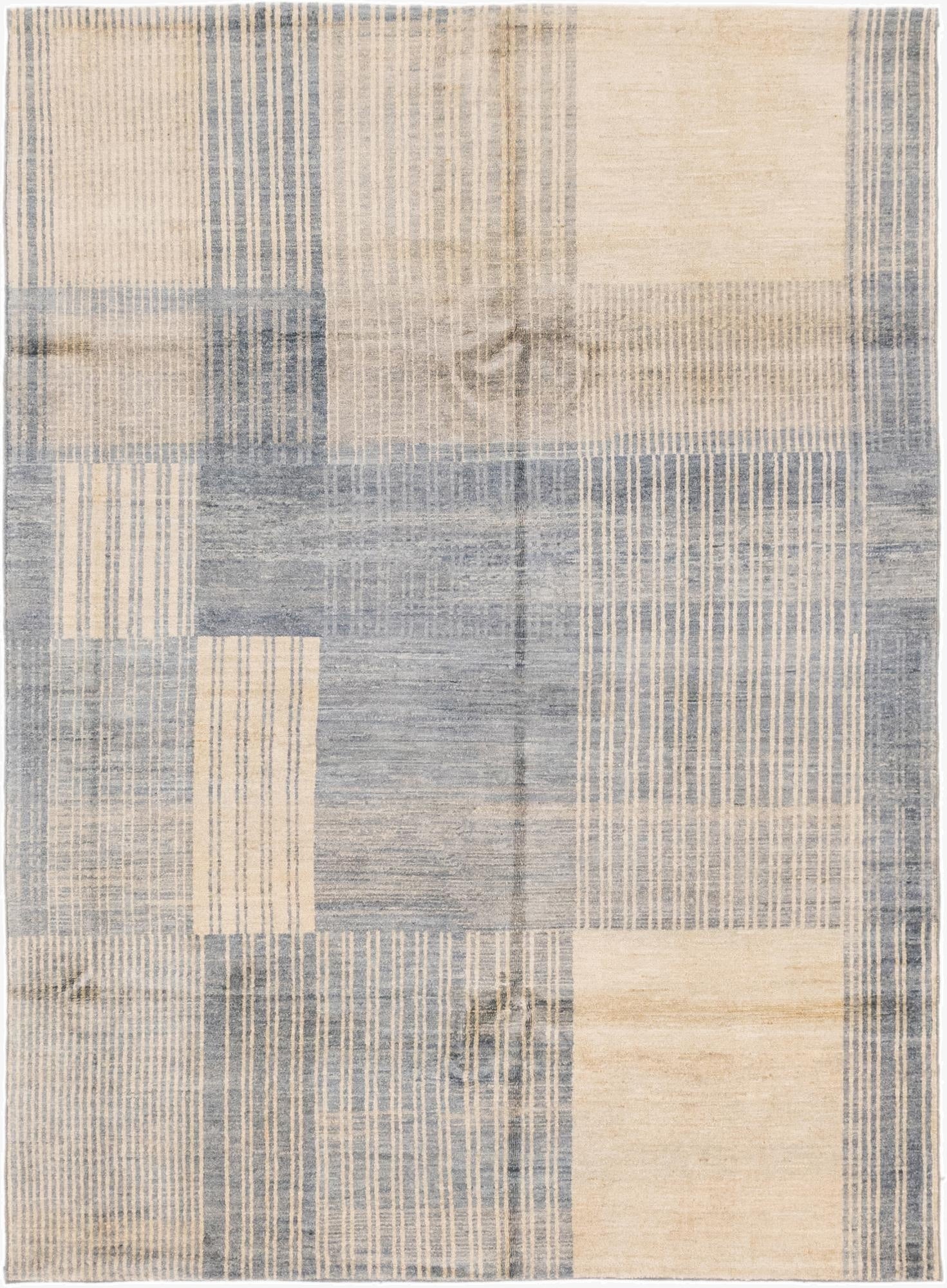  5' 9 x 7' 9  Hand Knotted Darya Wool Rug