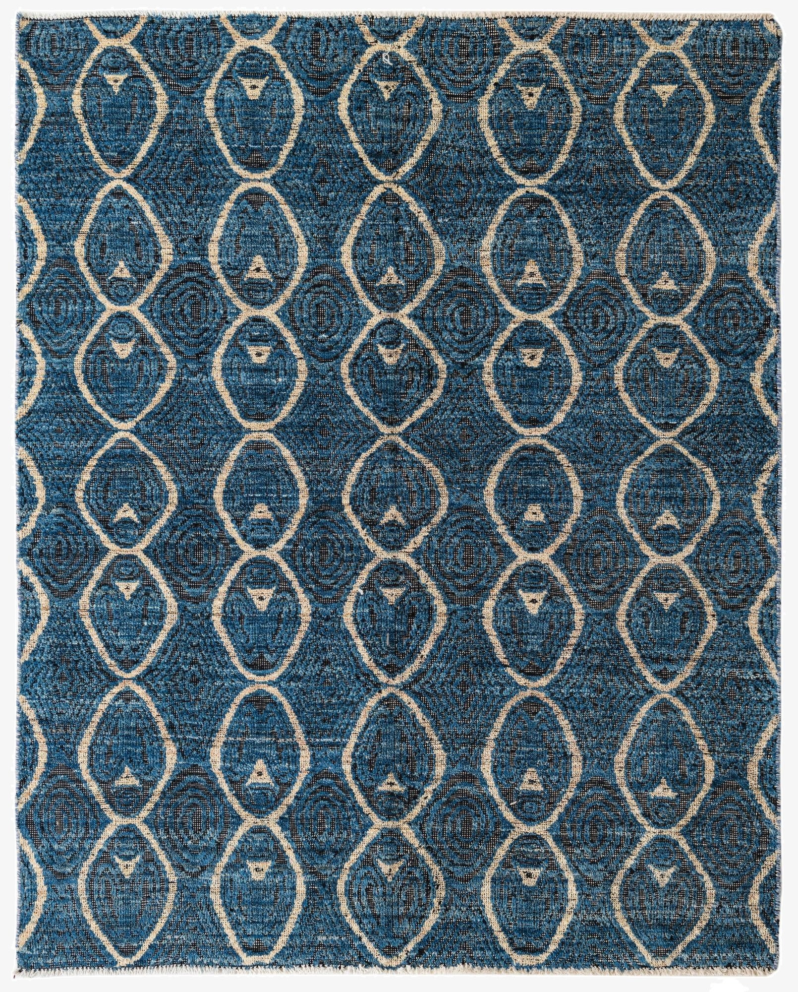  5' 8 x 7'  Hand Knotted Darya Wool Rug