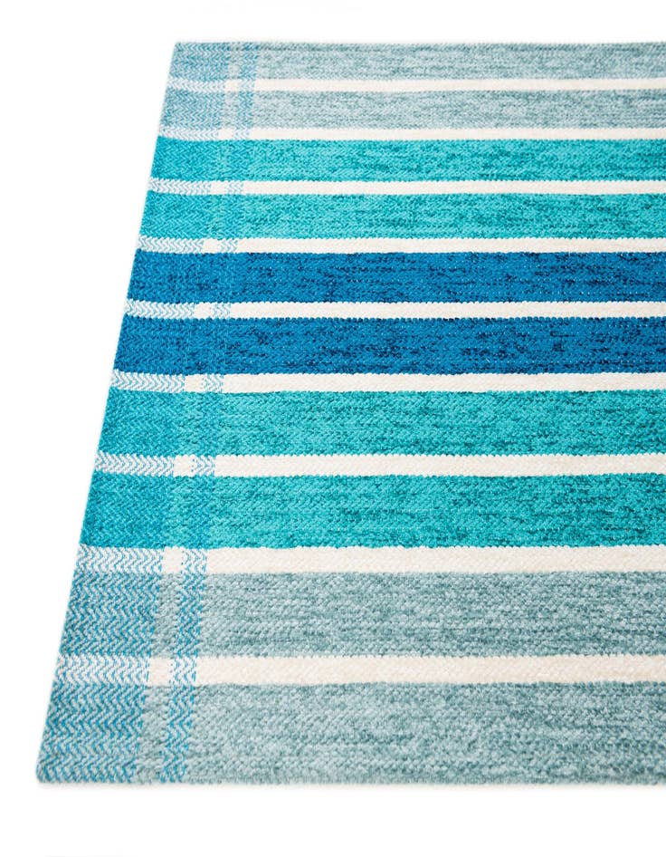 Detail image of  1' 10 x 2' 10 Flatweave Cotton Dhurrie Rug