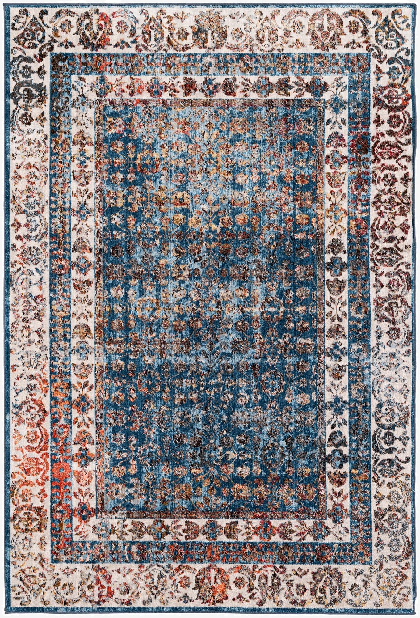  5' 2 x 7' 8 Fleur Rug