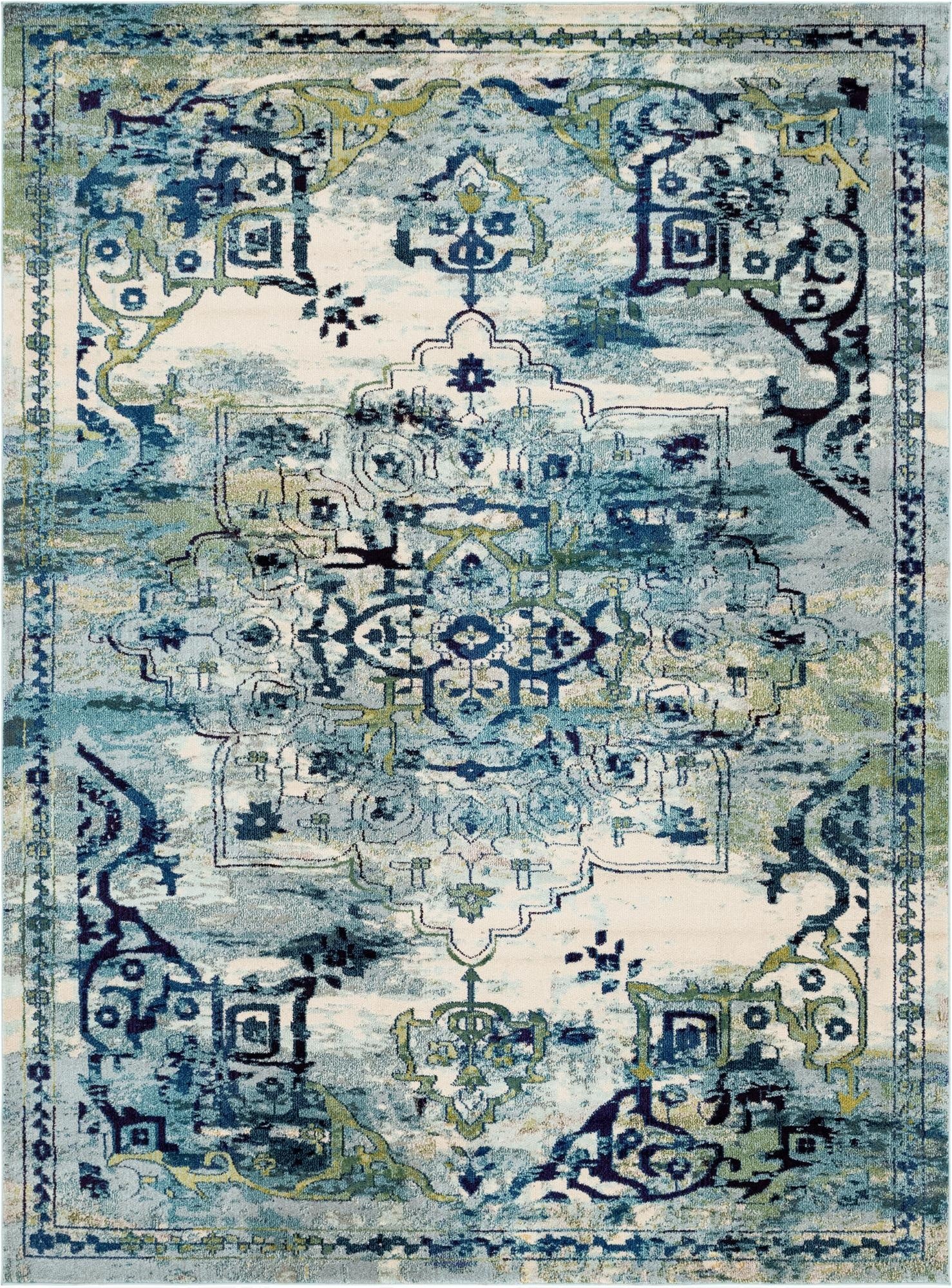  9' x 12'  Washable Fleur Rug