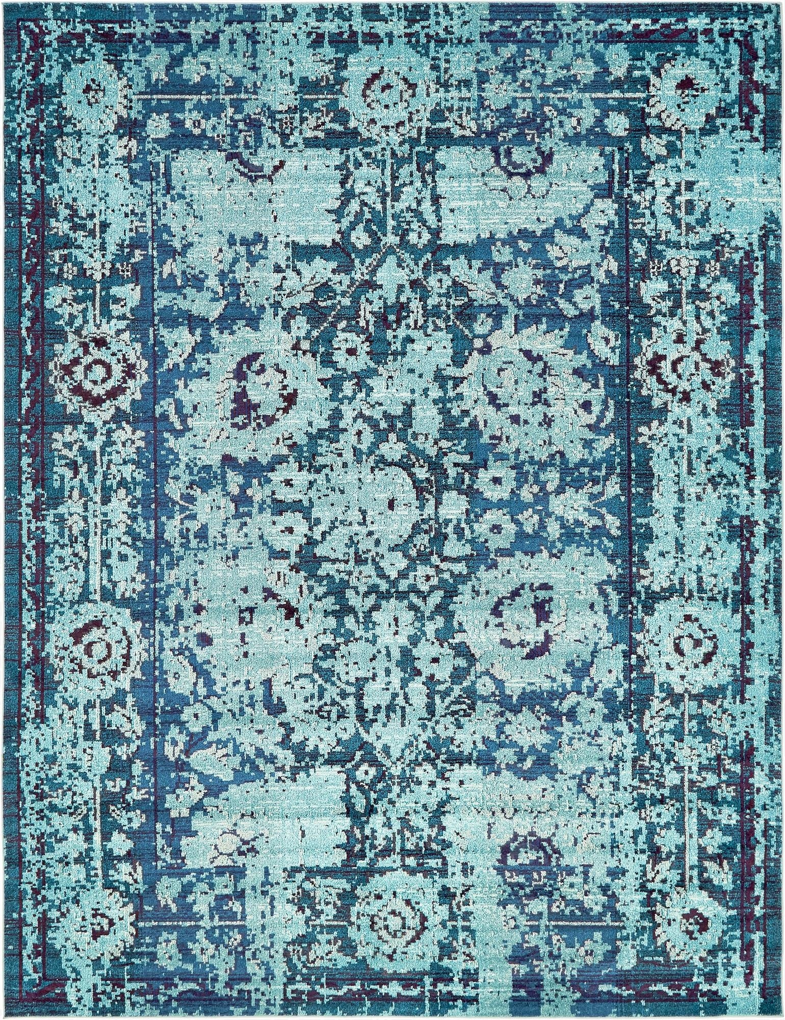  10' x 13'  Washable Fleur Rug