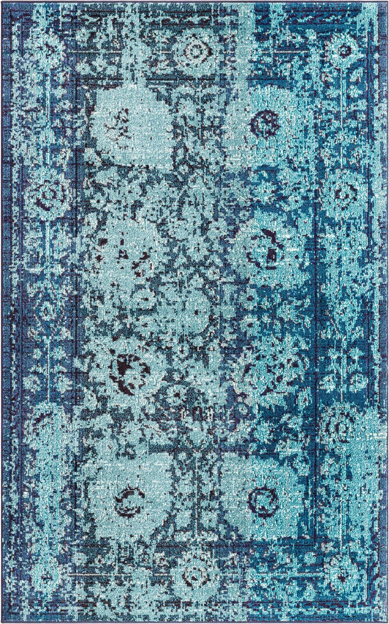  5' x 8'  Washable Fleur Rug