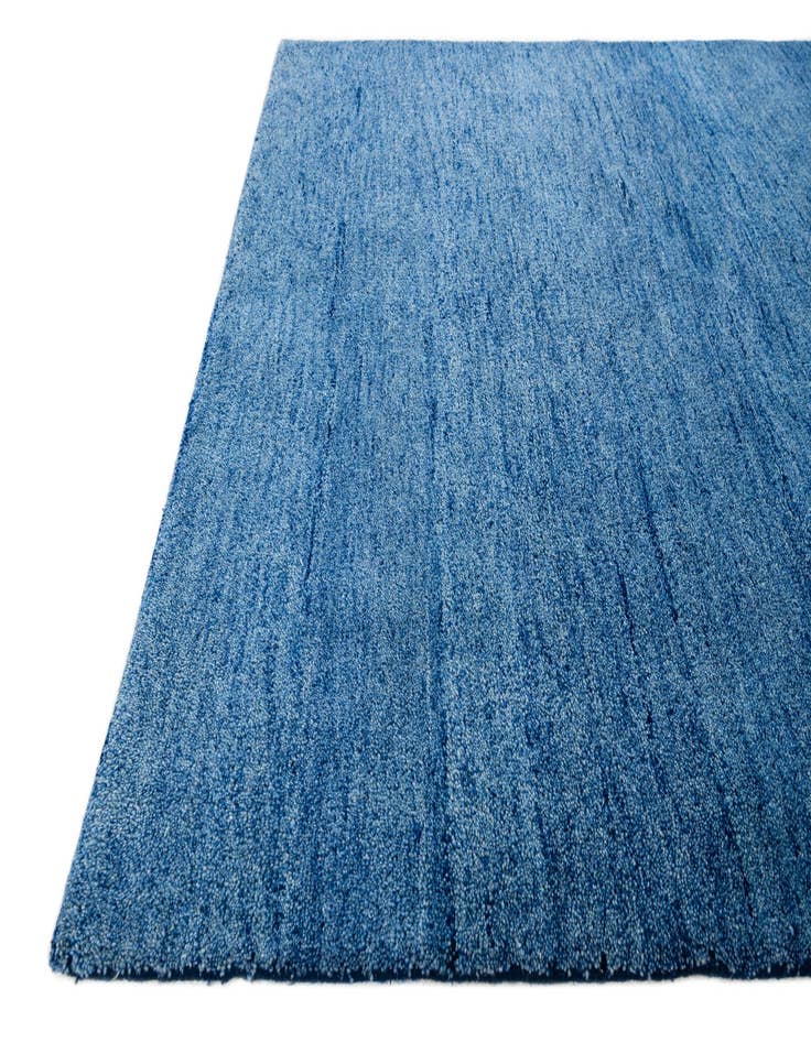 Detail image of  4' 8 x 6' 6  Hand Knotted Gabbeh Wool Rug