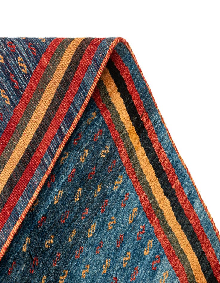 Detail image of  6' 7 x 10' 4 Gabbeh Rug