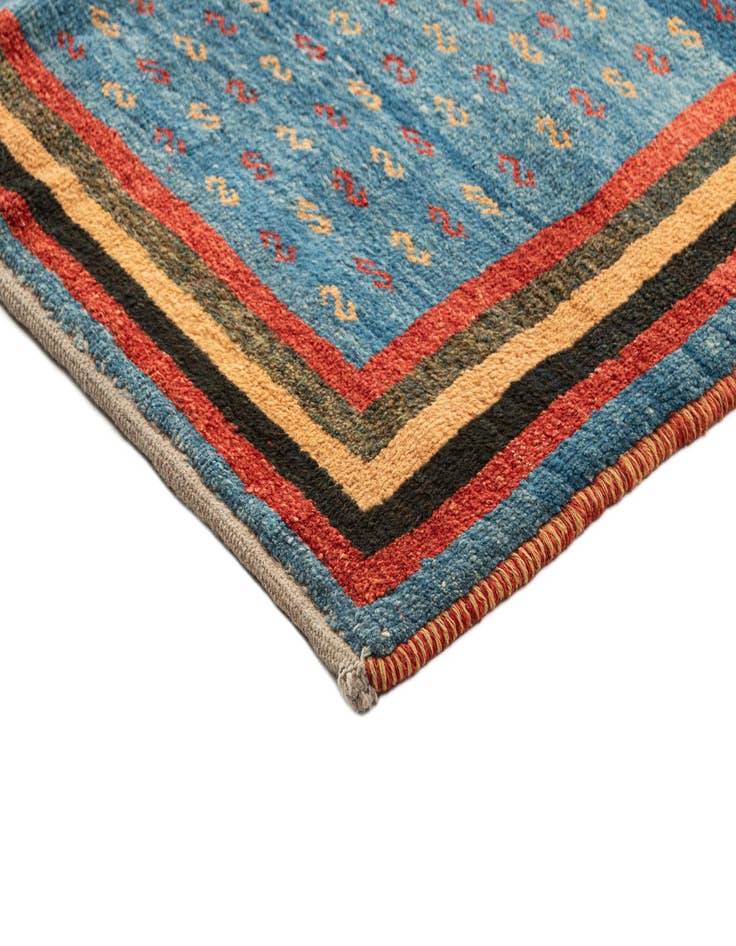 Detail image of  6' 7 x 10' 4 Gabbeh Rug