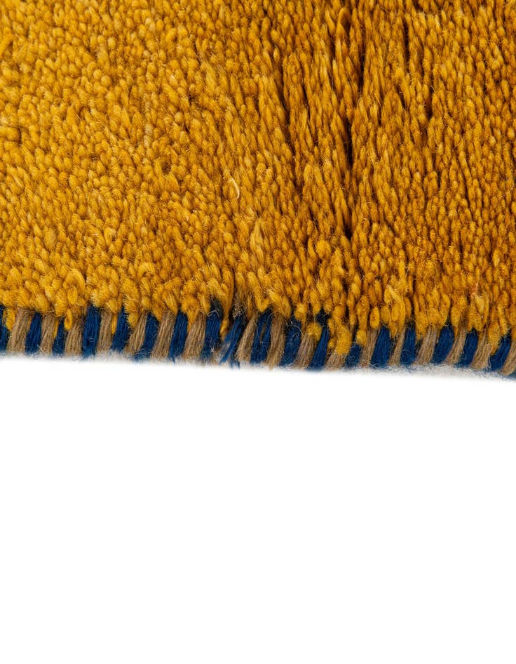 Detail image of 4' x 6' 1 Hand Knotted Gabbeh Wool Rug