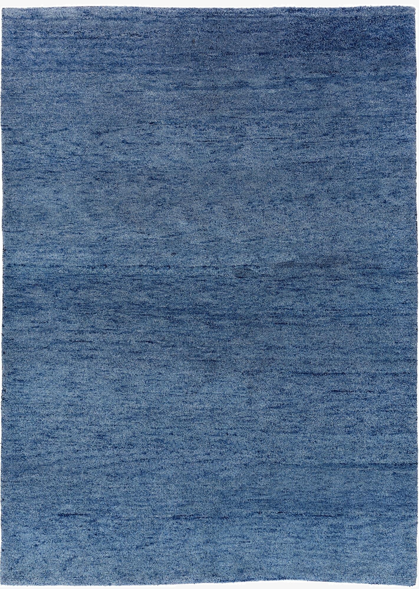  4' 8 x 6' 6  Hand Knotted Gabbeh Wool Rug