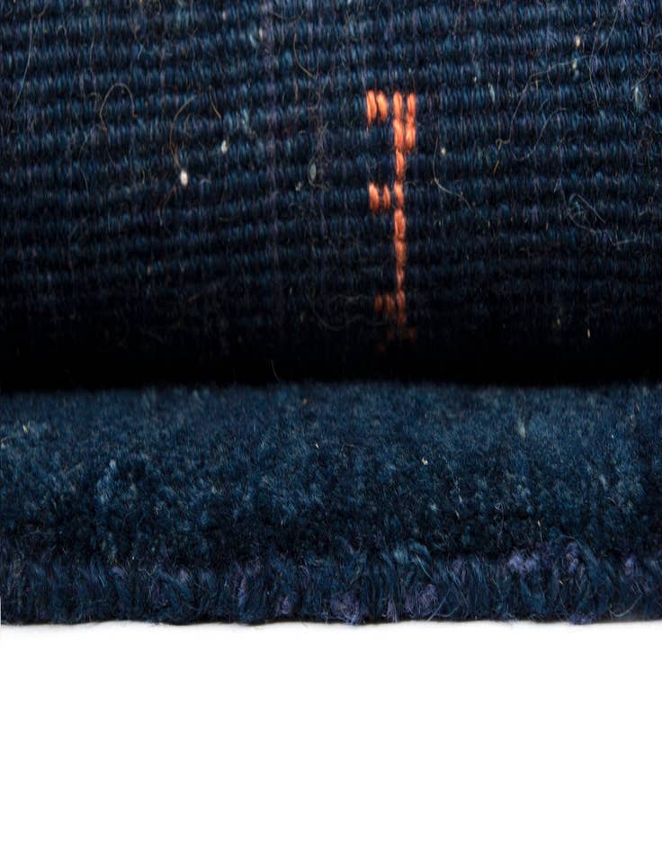 Detail image of  1' 4 x 1' 9 Gabbeh Shouli Wool Rug