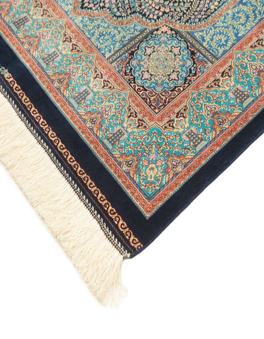 Primary image  3' 3 x 4' 10 Ghom Design Rug