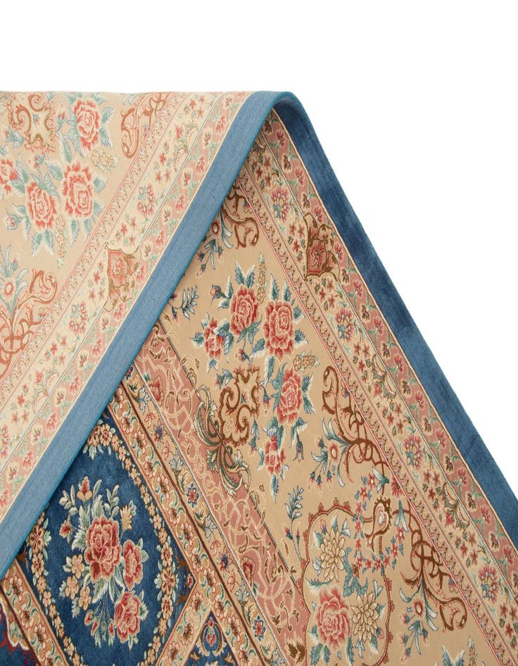 Detail image of  7' 11 x 11' 4 Ghom Design Rug