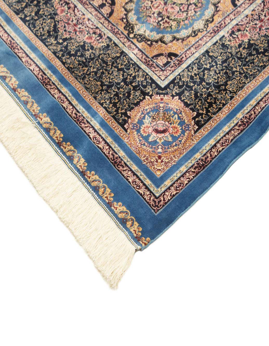 Primary image  6' 6 x 9' 7 Ghom Design Rug