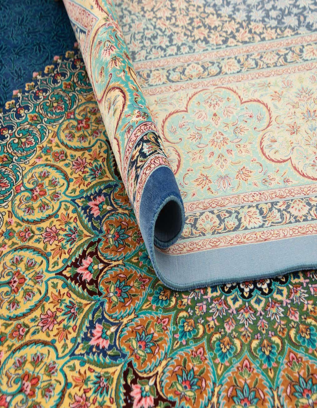 Primary image  6' 5 x 9' 7 Ghom Design Rug