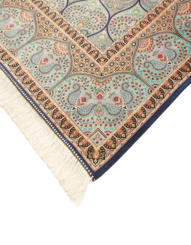 Detail image of  6' 4 x 9' 9 Ghom Design Rug