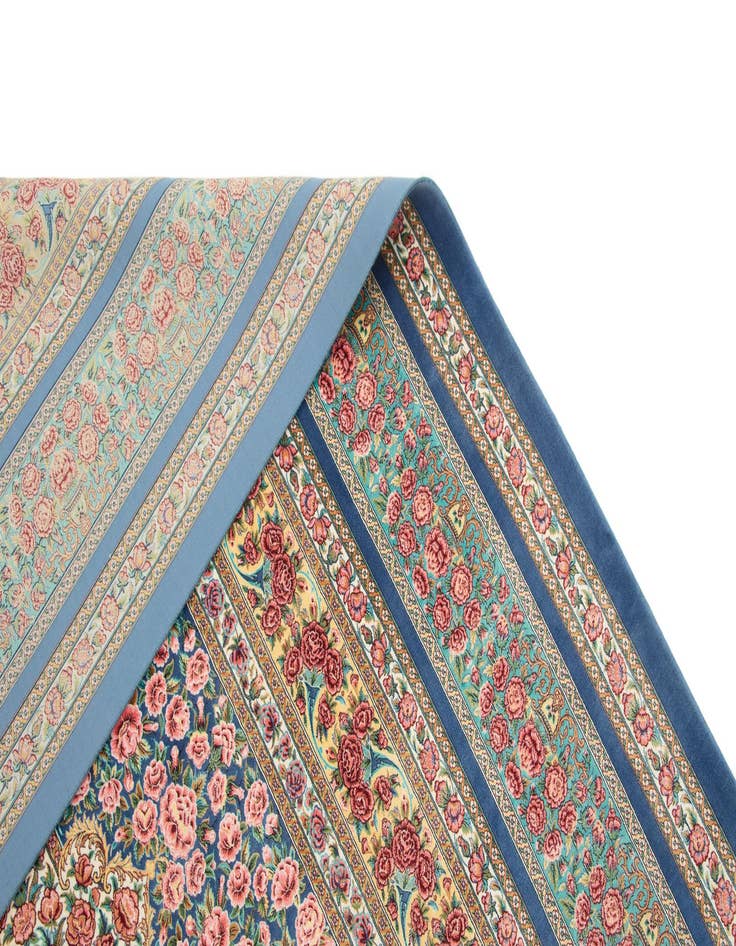 Detail image of  6' 6 x 9' 8 Ghom Design Rug