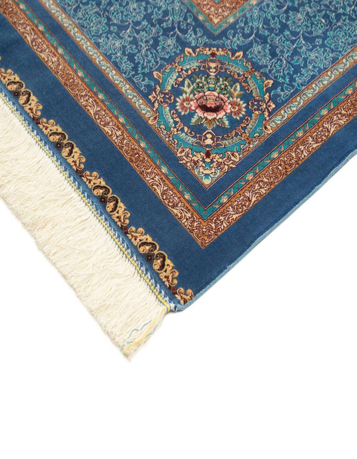 Detail image of  6' 6 x 9' 7 Ghom Design Rug