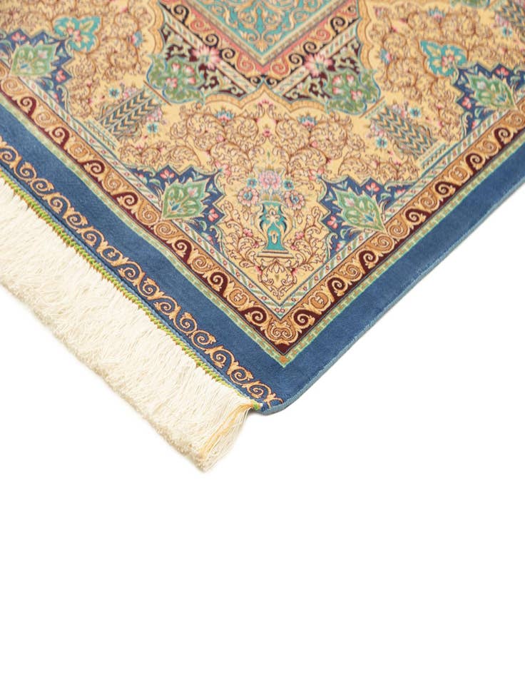 Detail image of  6' 6 x 9' 8 Ghom Design Rug