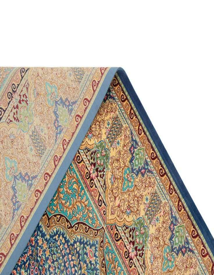Detail image of  6' 6 x 9' 8 Ghom Design Rug