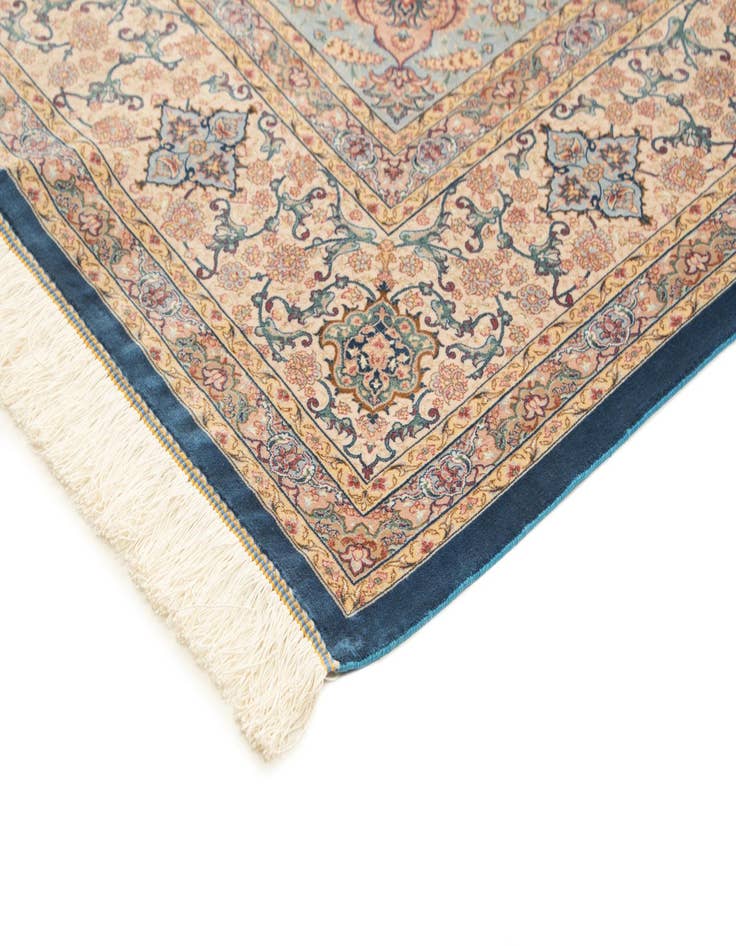 Detail image of  6' 7 x 9' 8 Ghom Design Rug