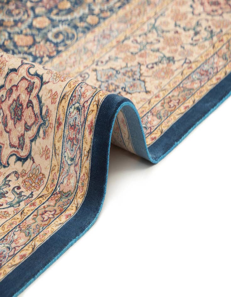 Detail image of  6' 7 x 9' 8 Ghom Design Rug