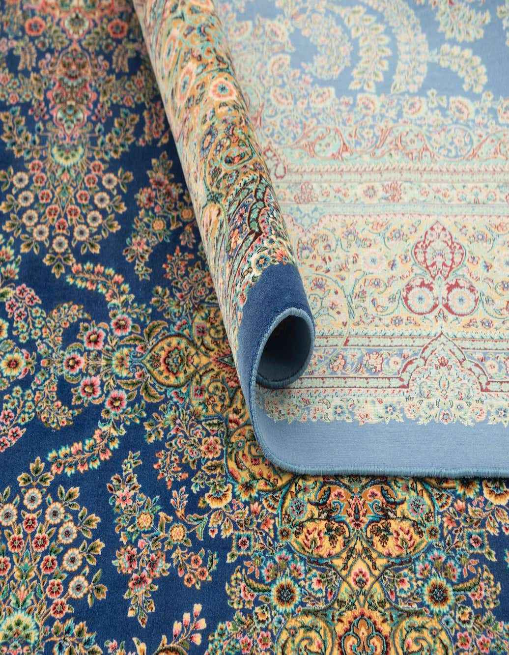 Primary image  4' 10 x 7' 5 Ghom Design Rug