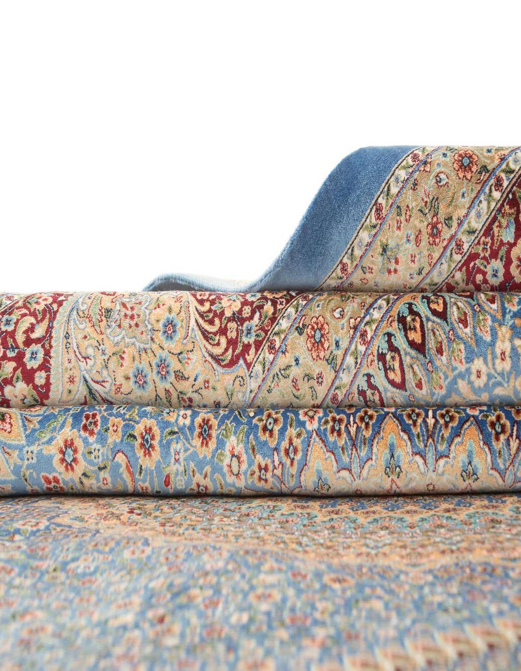 Primary image  6' 6 x 9' 7 Ghom Design Rug