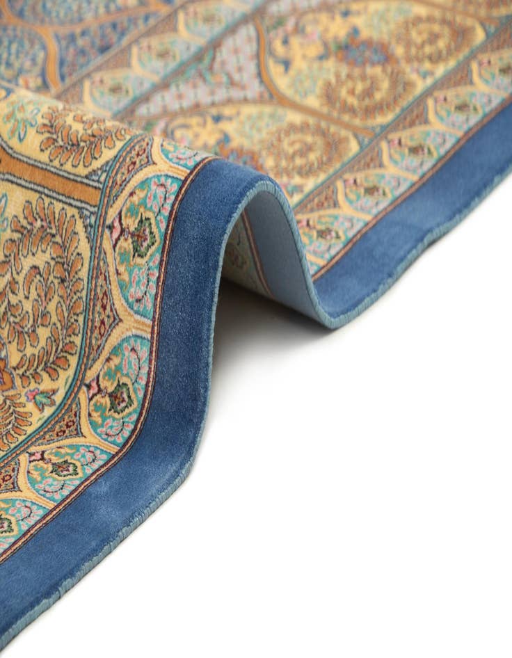 Detail image of  6' 6 x 9' 6 Ghom Design Rug