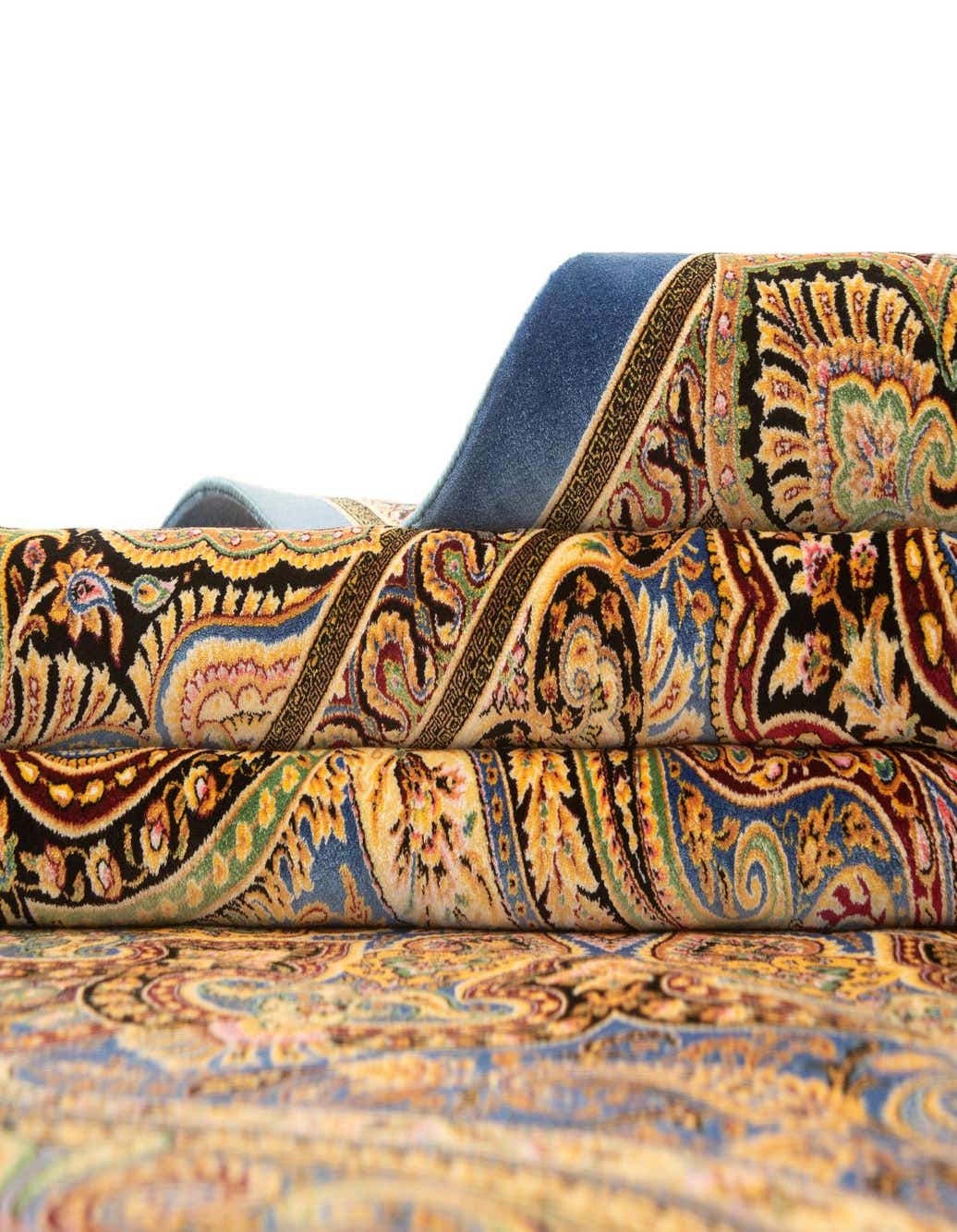 Primary image  6' 6 x 9' 7 Ghom Design Rug