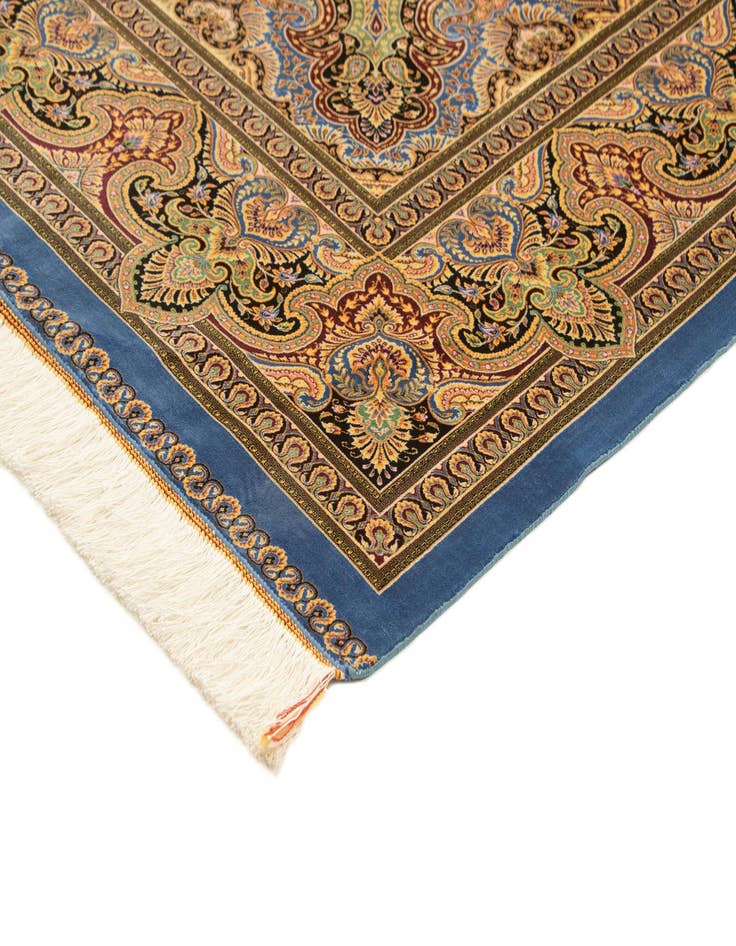 Detail image of  6' 6 x 9' 8 Ghom Design Rug