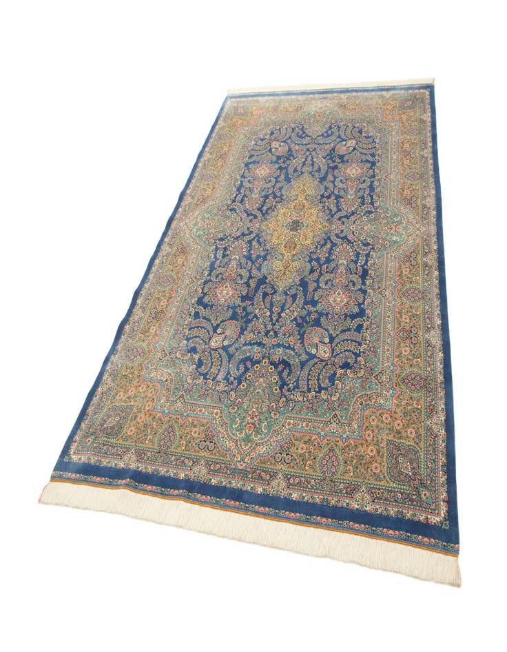 Detail image of  6' 6 x 9' 8 Ghom Design Rug