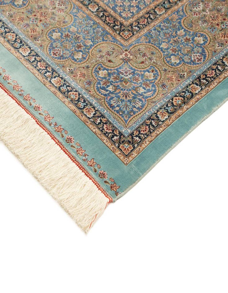 Detail image of  6' 6 x 9' 7 Ghom Design Rug