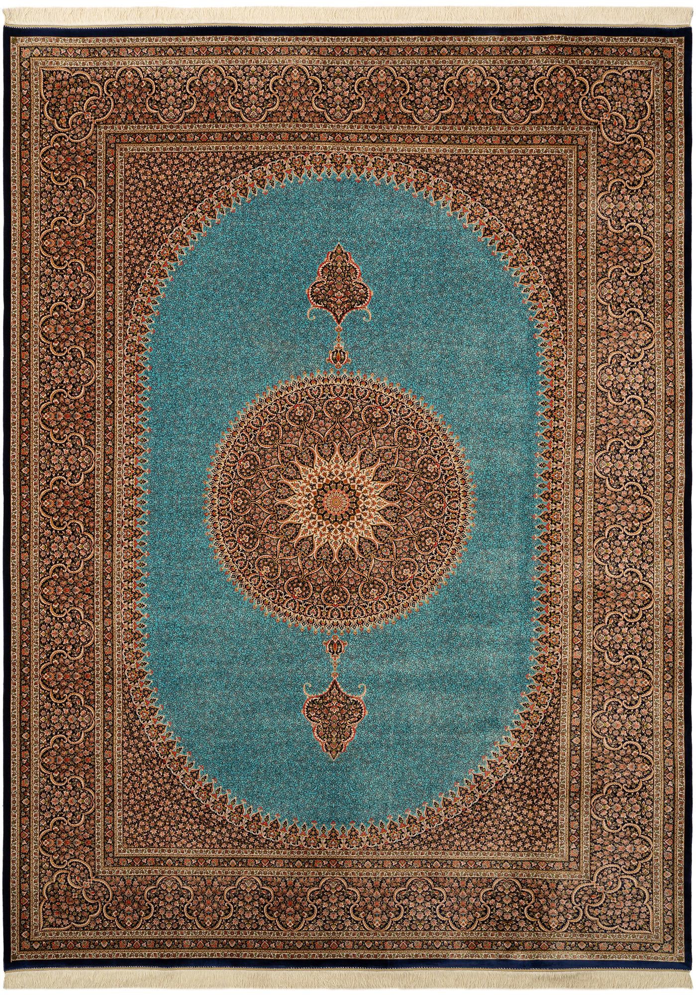 8' 2 x 11' 2 Ghom Design Rug