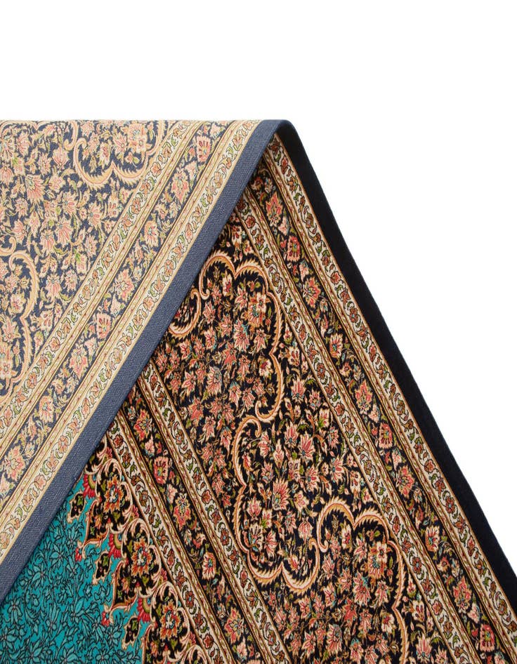 Detail image of  8' 2 x 11' 2 Ghom Design Rug