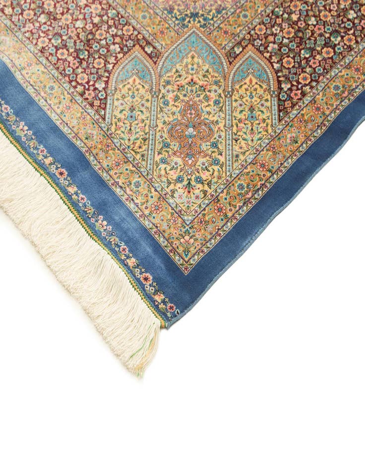 Detail image of  6' 6 x 9' 7 Ghom Design Rug