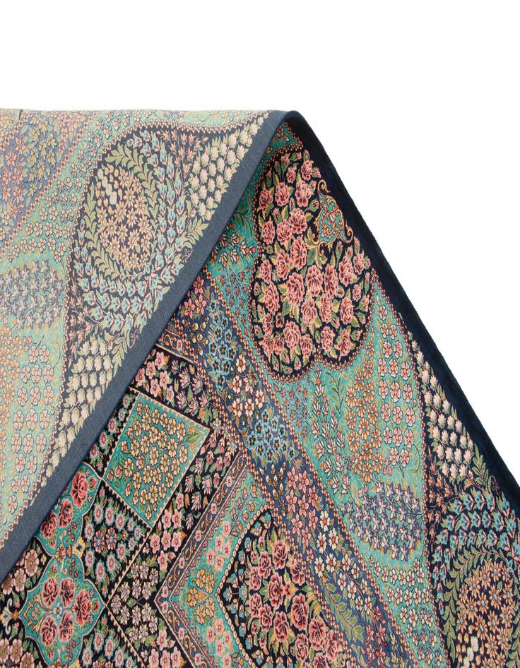 Detail image of  6' 6 x 9' 7 Ghom Design Rug