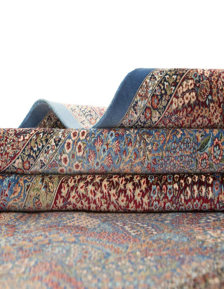 Detail image of  4' 10 x 7' 5 Ghom Design Rug