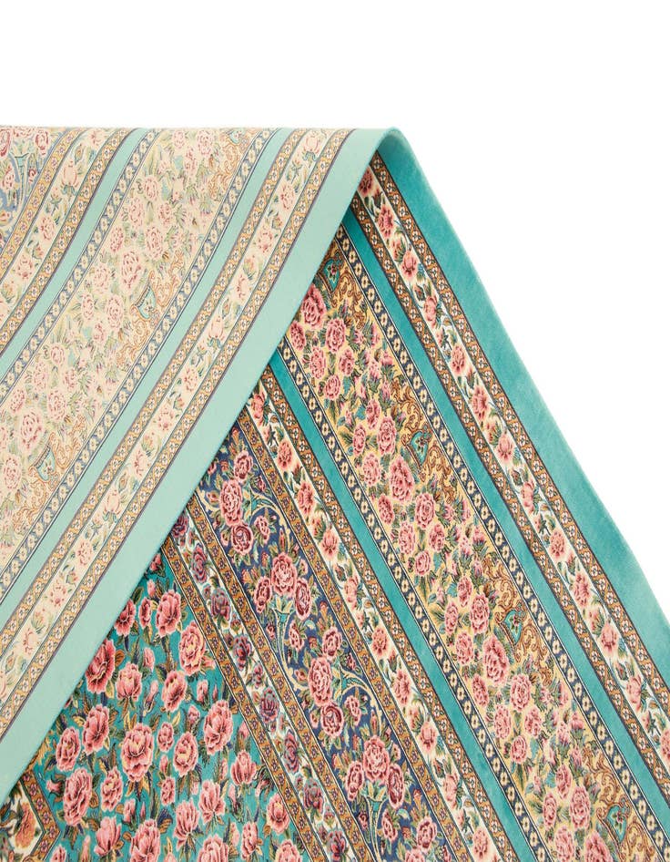 Detail image of  6' 5 x 9' 7 Ghom Design Rug