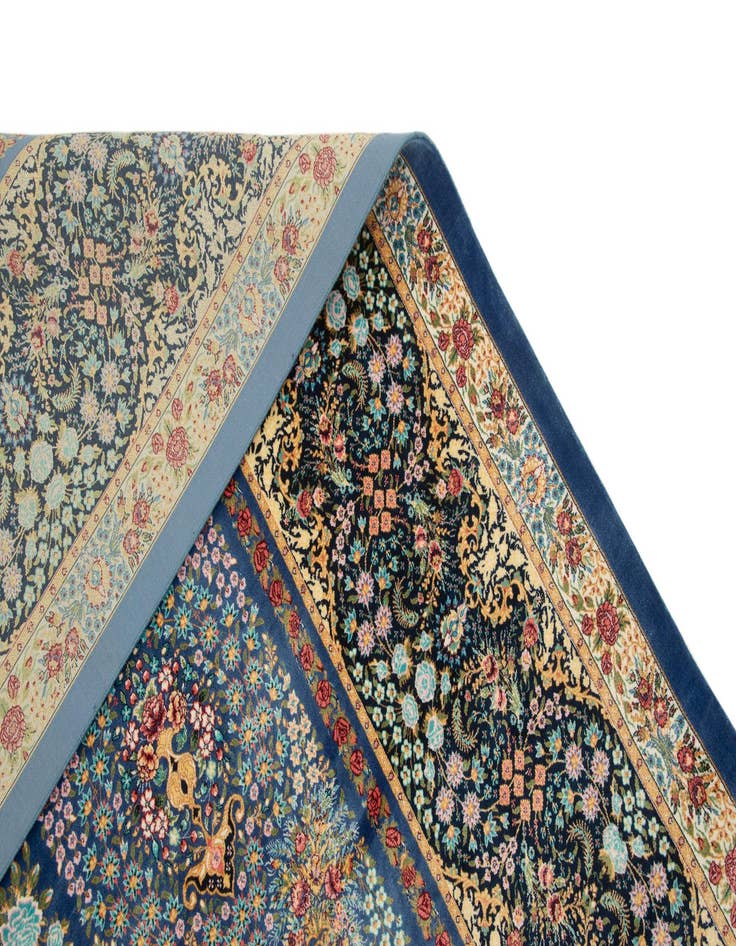 Detail image of  6' 6 x 9' 8 Ghom Design Rug