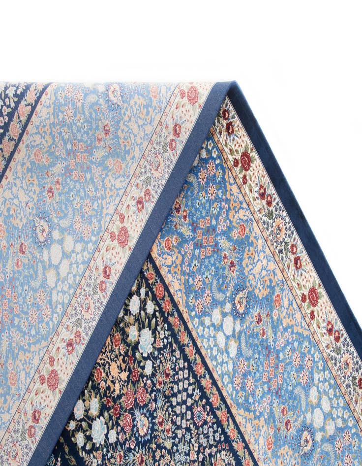 Detail image of  6' 7 x 9' 10 Ghom Design Rug