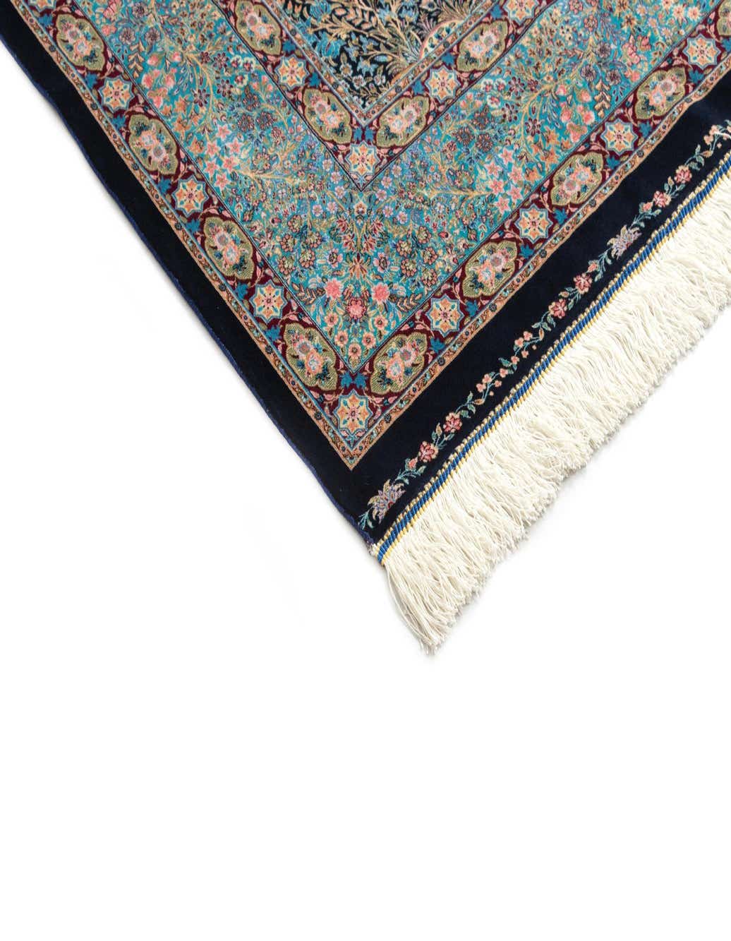 Primary image  4' 5 x 6' 7 Ghom Design Rug