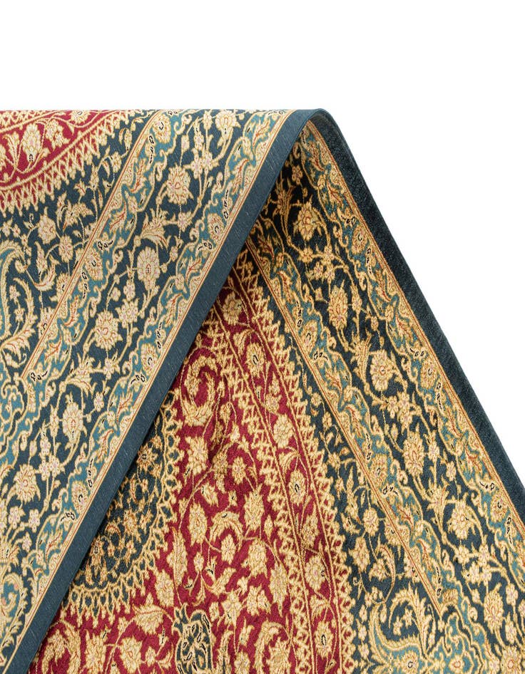 Detail image of  2' 7 x 3' 10 Ghom Silk Rug