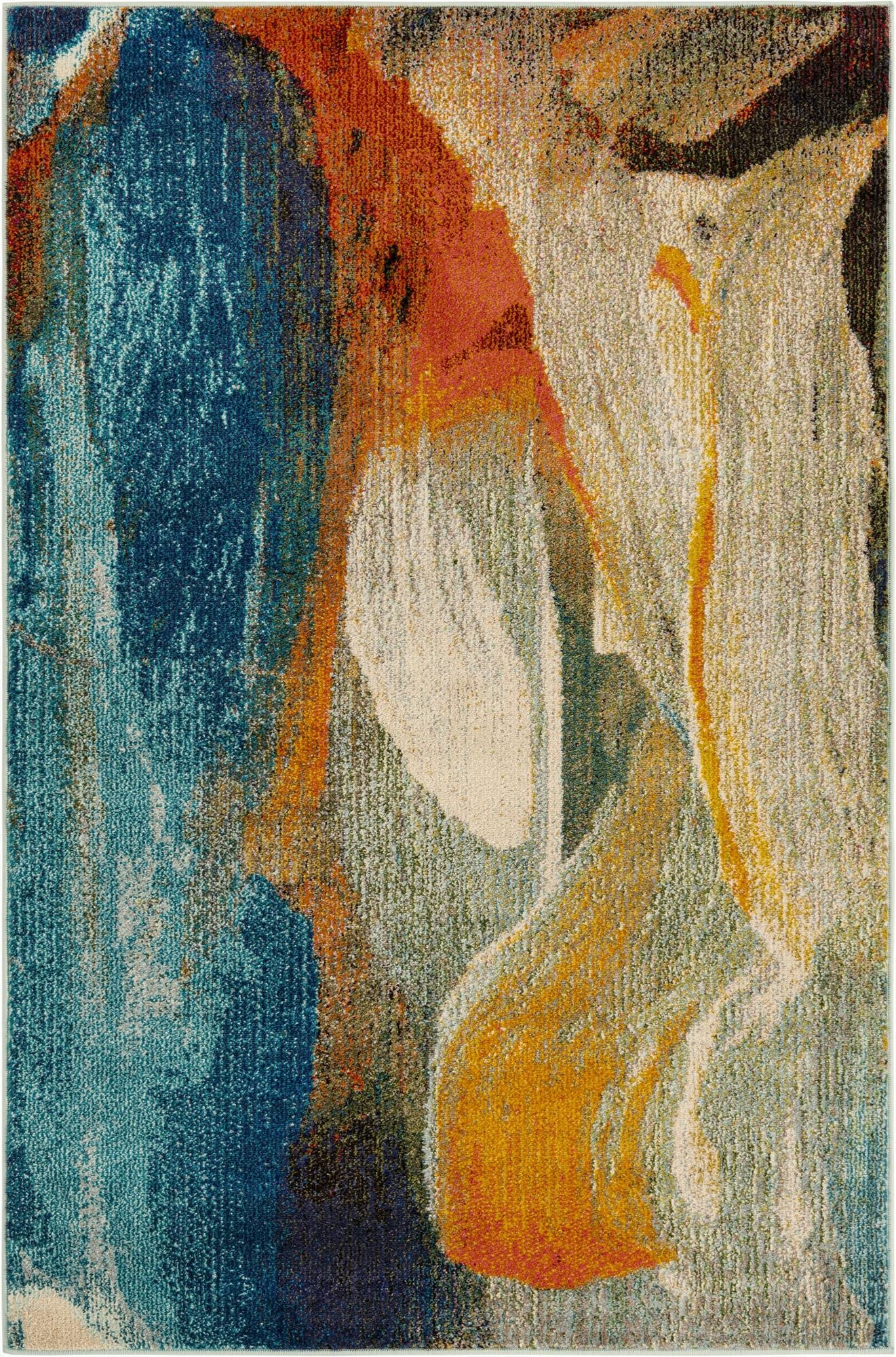  4' x 6'  Washable Haerfest Rug