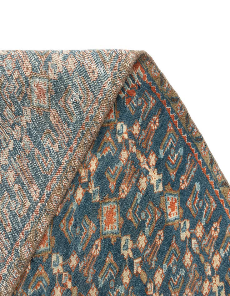 Detail image of  5' 1 x 8' 7 Hamedan Wool Rug