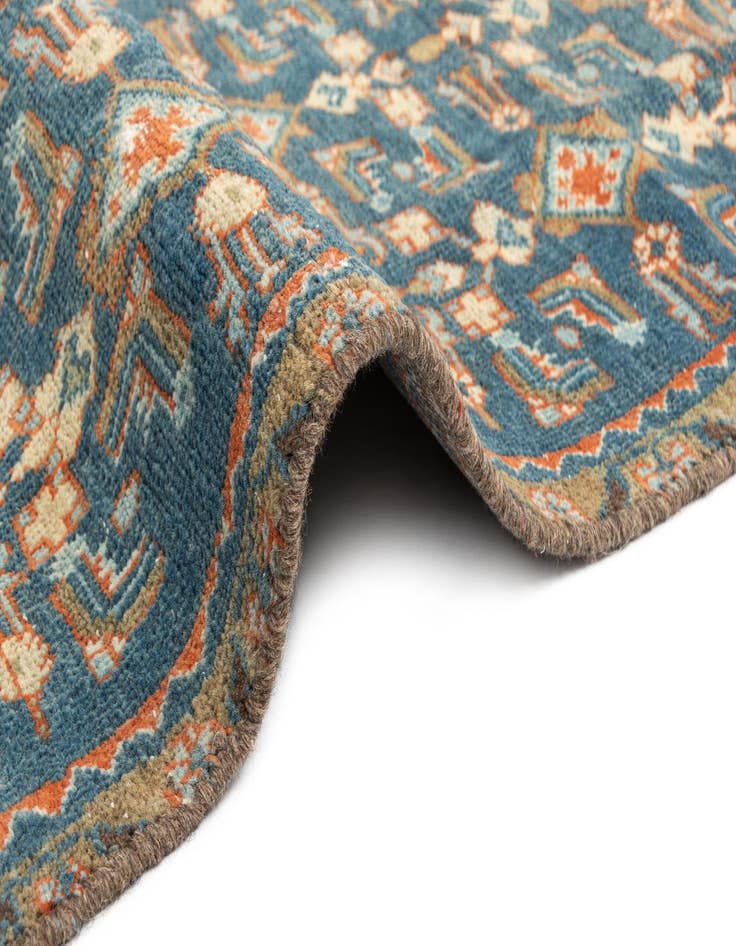 Detail image of  5' 1 x 8' 7 Hamedan Wool Rug